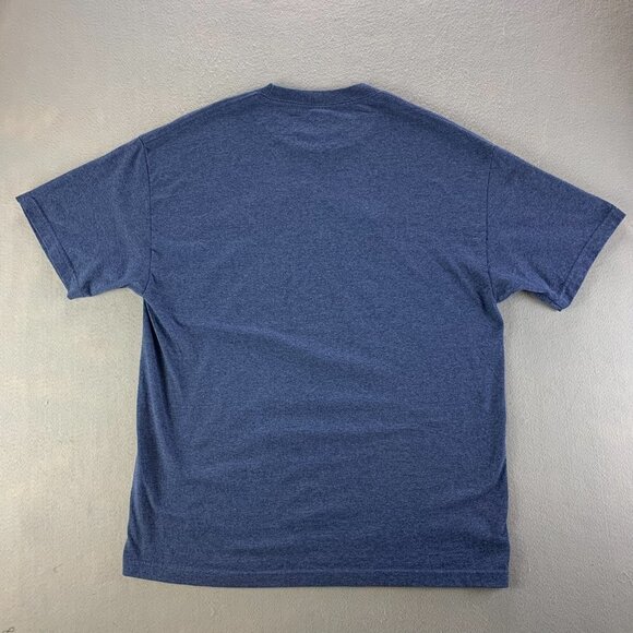 Maui Hawaii Shirt‎ Mens Extra Large Blue Embroidered Tropical Hawaiian Vacation - Picture 5 of 11